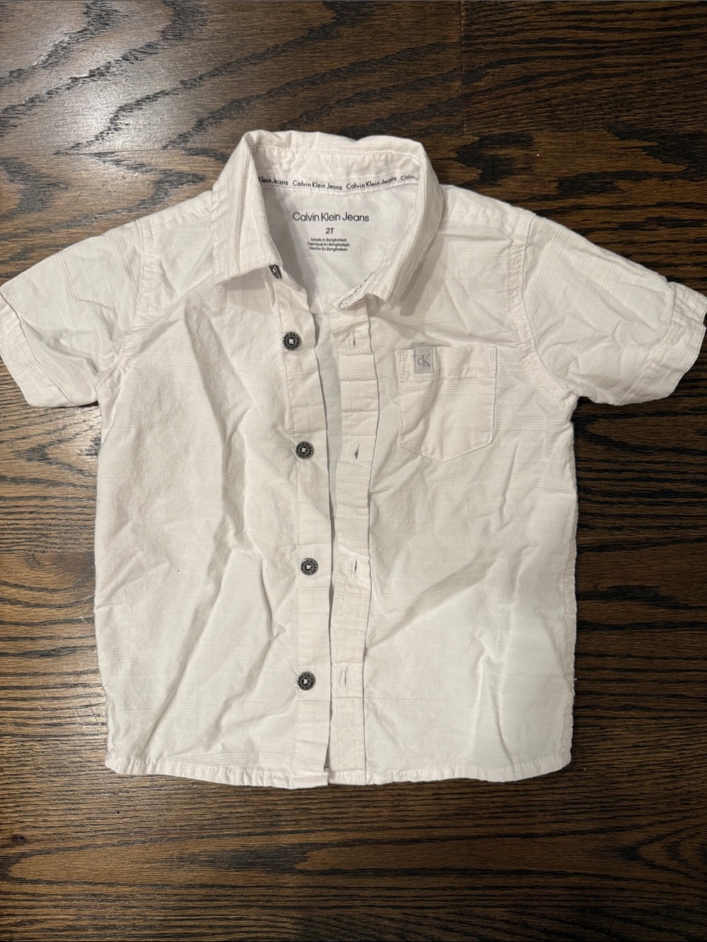Toddler button up